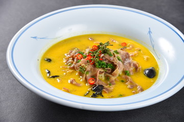 bowl of vegetable soup