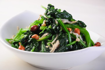 fresh salad in a bowl