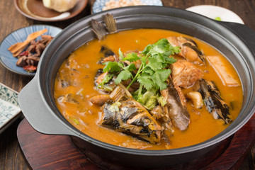 soup with meat and vegetables