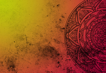 Mandala Template texture background