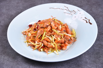 pasta with shrimps