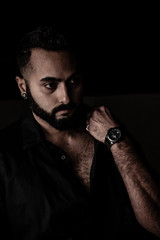 Obraz premium Contrast Portrait Shot