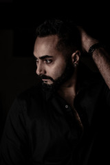 Obraz premium Contrast Portrait Shot