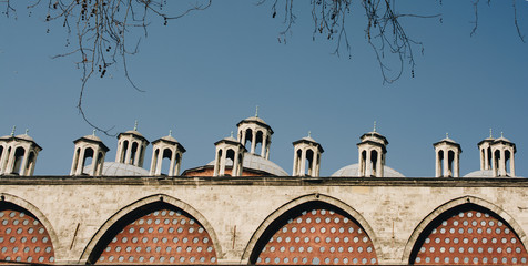 Fine example of ottoman Turkish architecture fragments