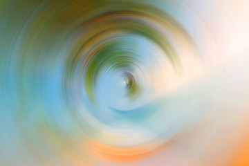 Abstract Background Of colorful Spin Circle Radial Motion Blur.