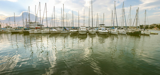 Marina on Pula shore