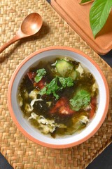 bowl of vegetable soup
