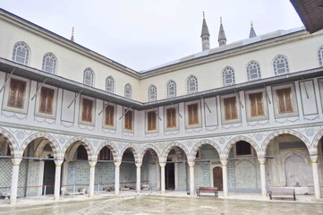Fototapeta na wymiar Topkapi palace in Istanbul, Turkey