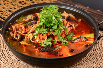 bowl of vegetable soup