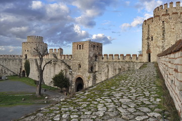 Fototapeta na wymiar Yedikule fort in Istanbul, Turkey