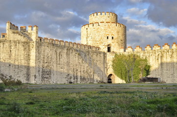 Yedikule fort in Istanbul, Turkey