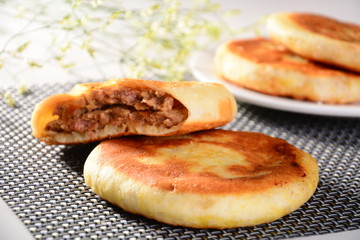 pancakes with jam