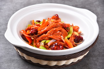 fresh vegetable salad in a bowl