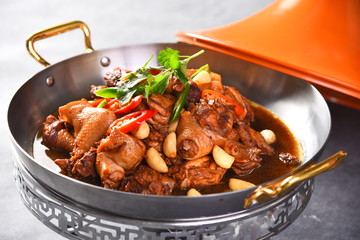 meat with vegetables