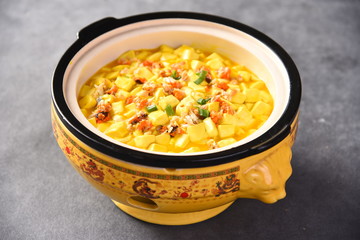 bowl of vegetable soup