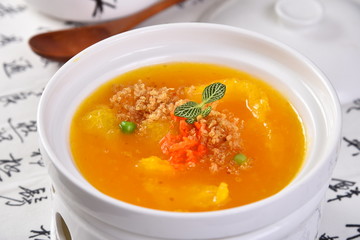 bowl of vegetable soup
