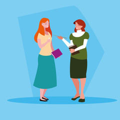 teachers girls avatar character