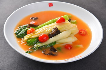 vegetable soup with vegetables