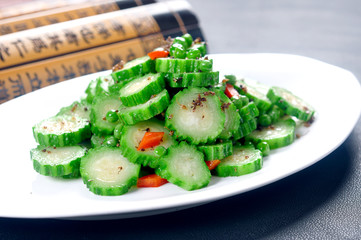vegetables on a plate