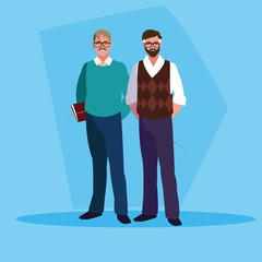 teachers men avatar character