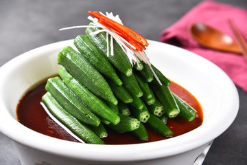 vegetables on a plate