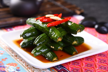 fresh salad in a bowl