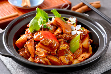 chicken with vegetables