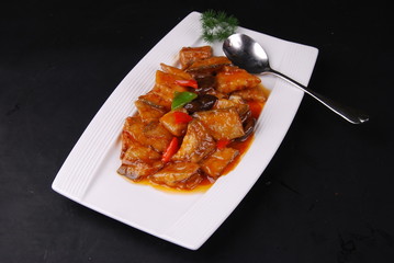 pasta with meat and vegetables