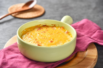 bowl of pumpkin soup