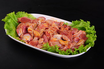 salad with shrimps