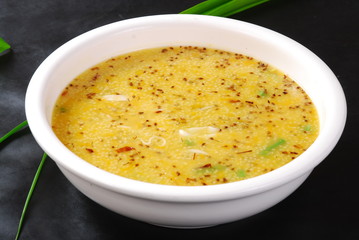 bowl of pumpkin soup