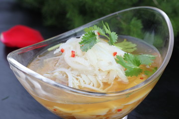 bowl of vegetable soup