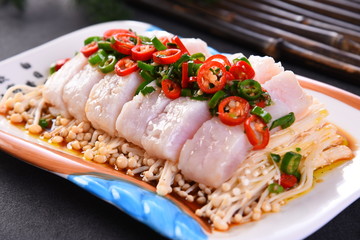 meat with vegetables