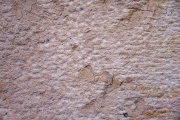 Rare vintage granite wall. Natural background texture.
