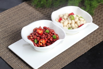vegetables on a plate