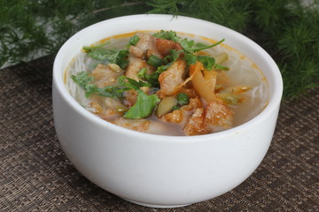 bowl of vegetable soup