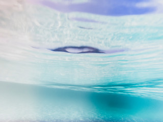 blue ocean underwater background