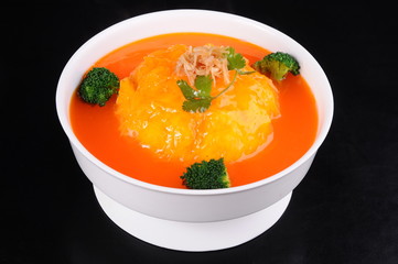 bowl of vegetable soup