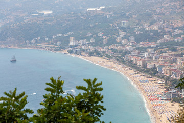 Cleopatra beach in Alanya