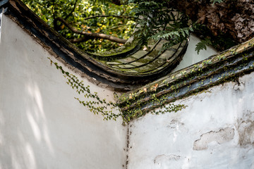 Architecture details of Chinese historic building
