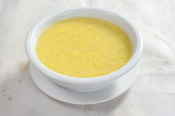bowl of pumpkin soup