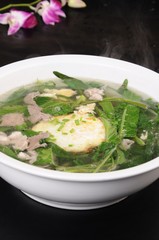 soup with croutons