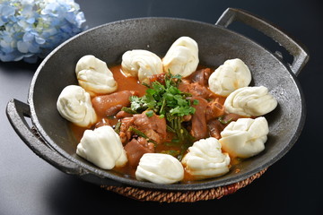 soup with seafood