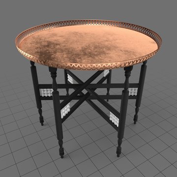 Moroccan tray table