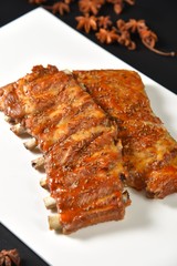 grilled chicken on plate