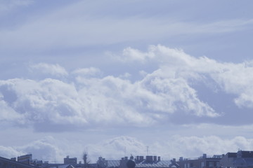 sky panorama saint-petersburg