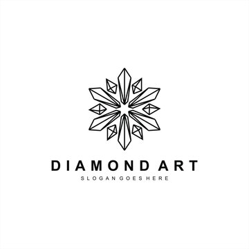 logo design diamond and jewelry