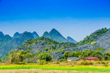 Obraz premium landscape in the mountains 