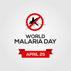 World Malaria Day Vector Design