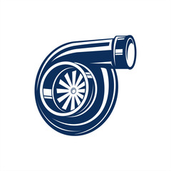 logo design for turbo engine - obrazy, fototapety, plakaty